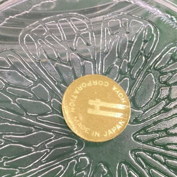 Vintage Glass Ashtray, Trinket Dish Set of 2, custom coasters/Gift for Her/Gift - Picture 7 of 10